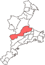 三重県（白地図）